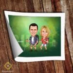 Couple Caricature - Image 3