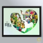 Couple Heart Collage - Image 2