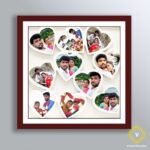 Square Heart Collage